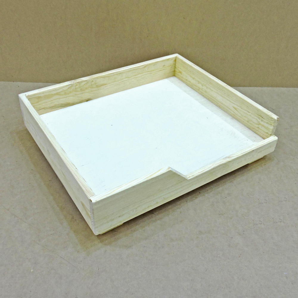 Лежак деревянный для собаки 