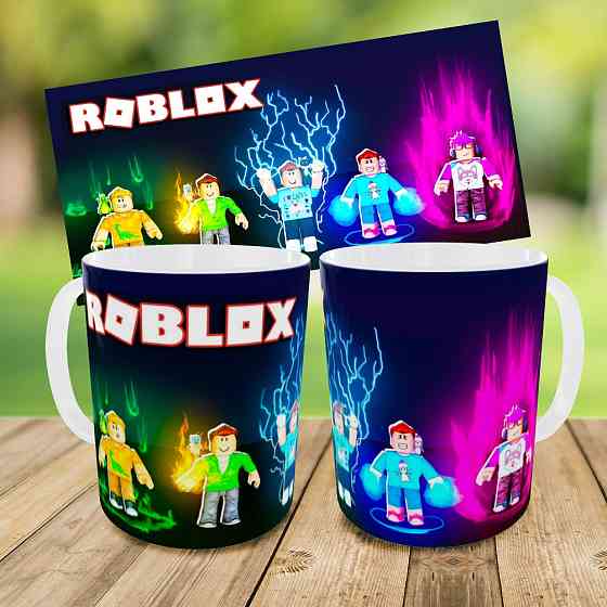 Дитячий набір Roblox сумка-бананка + керамічна кружка з принтом (5676) Київ
