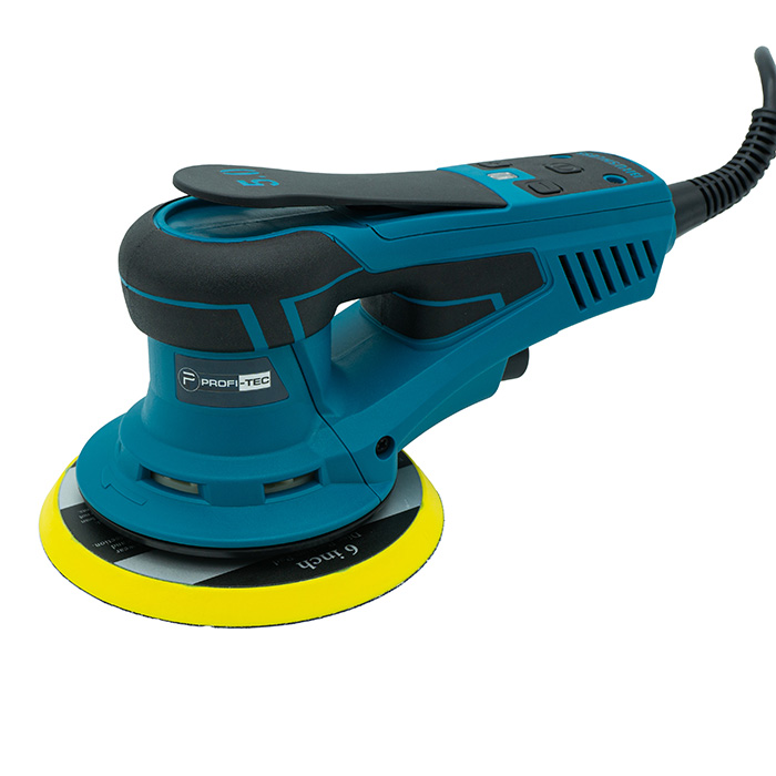 Потужна ексцентрикова шліфувальна машина PROFI-TEC PEGM150-5 BRUSHLESS : 400 Вт, розмір підошви 150 мм Київ - фото 2