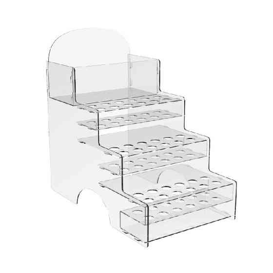 Підставка EKOSTAR для пробників и сашетів із акрила 164х284х272 Київ