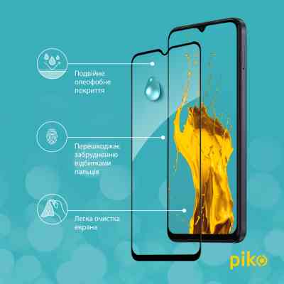 Стекло защитное Piko Full Glue Tecno Spark 9 Pro Black (1283126547348) Винница