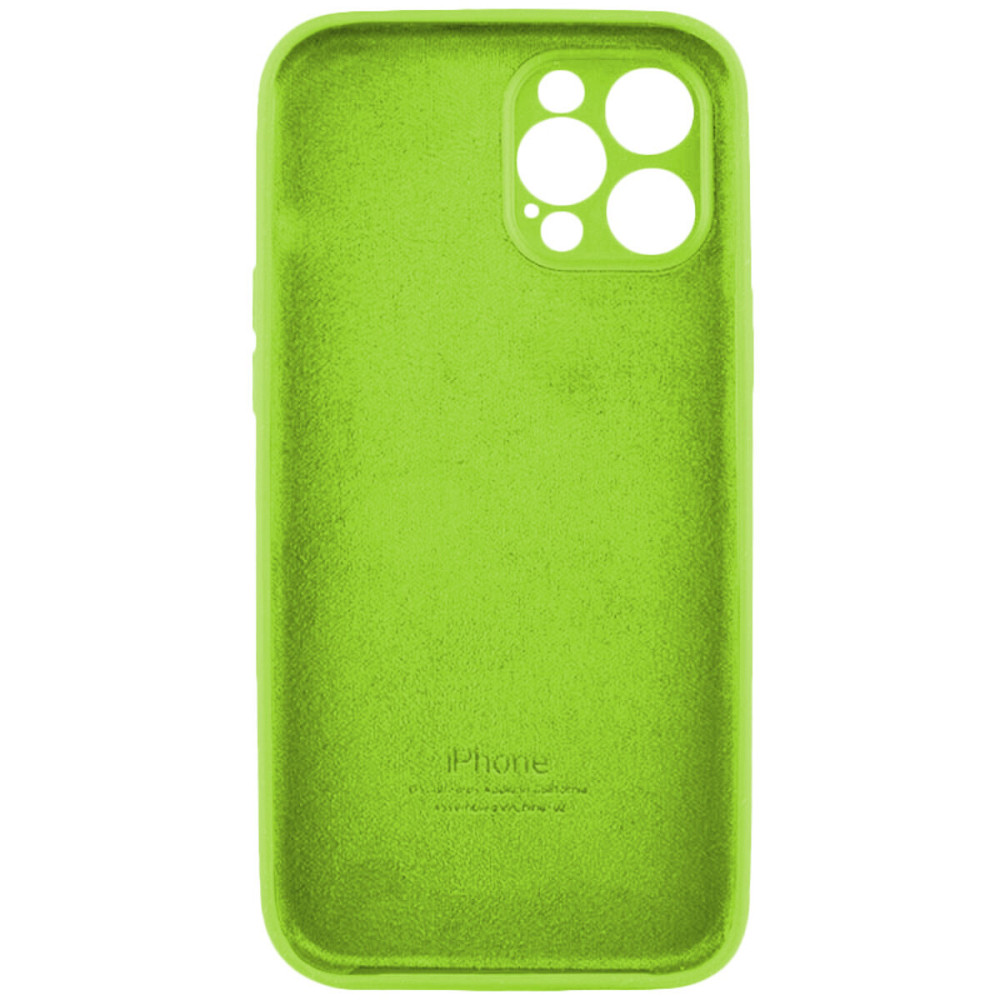 Чохол для смартфона Silicone Full Case AA Camera Protect for Apple iPhone 12 Pro Max 24,Shiny Green Киев - изображение 2