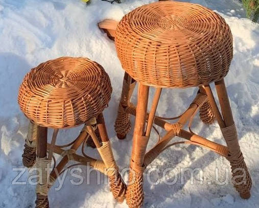 Табуретка плетеная разных размеров Киев - изображение 3