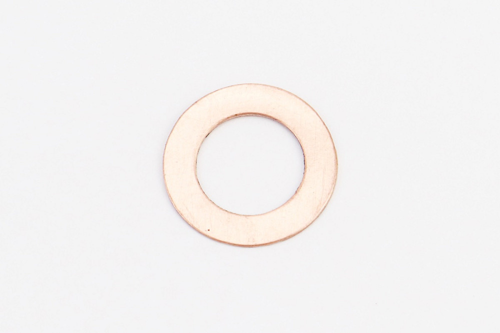 Шайба форсунки ущільнювальна (мідна) 10х16,4х0,2mm Київ - фото 1