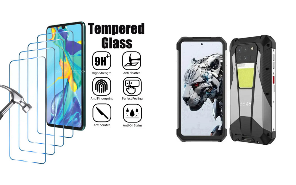 Защитное стекло ArmorGlass для Unihertz Tank 3, Tank 3S, Tank 3 Pro – устойчивое к царапинам и ударам Киев - изображение 1