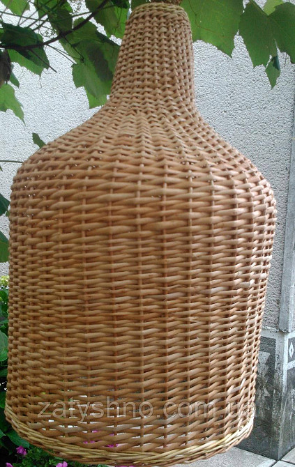 Люстра із лози велика світла Київ - фото 3