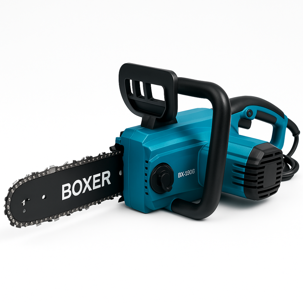 Пила ланцюгова мережева 2200Вт 40см Boxer BX-3306 електропилка JL-67 Львів - фото 8