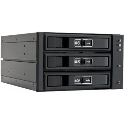 Бекплейн Chieftec 2x5.25&quot;/3x3.5&quot; Hot-Swap Aluminium (CBP-2131SAS) Вінниця - фото 1
