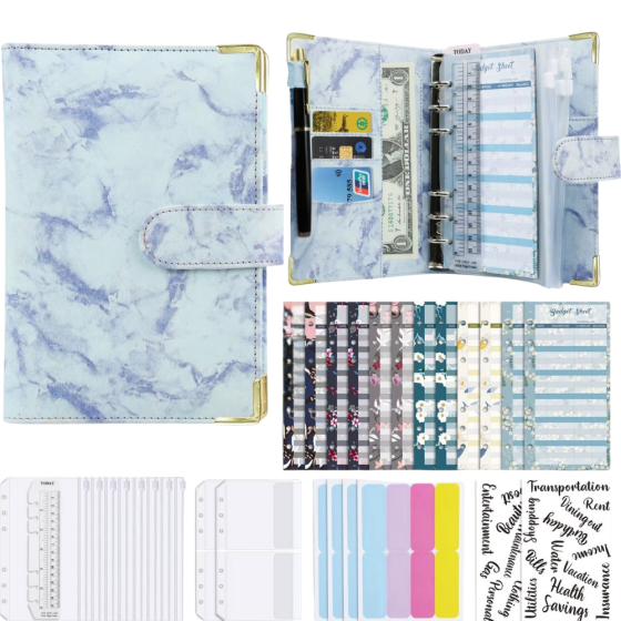 Блокнот-планер финансовый формат А5,планер бюджета и хранения денег,органайзер для ведения учётов Каменец-Подольский