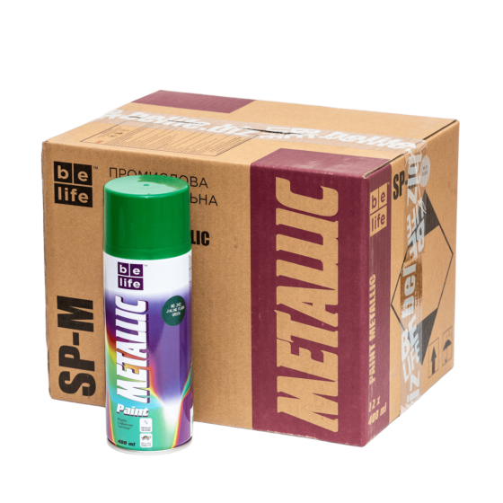 Belife краска №342 зеленая металлик 400 мл Харьков
