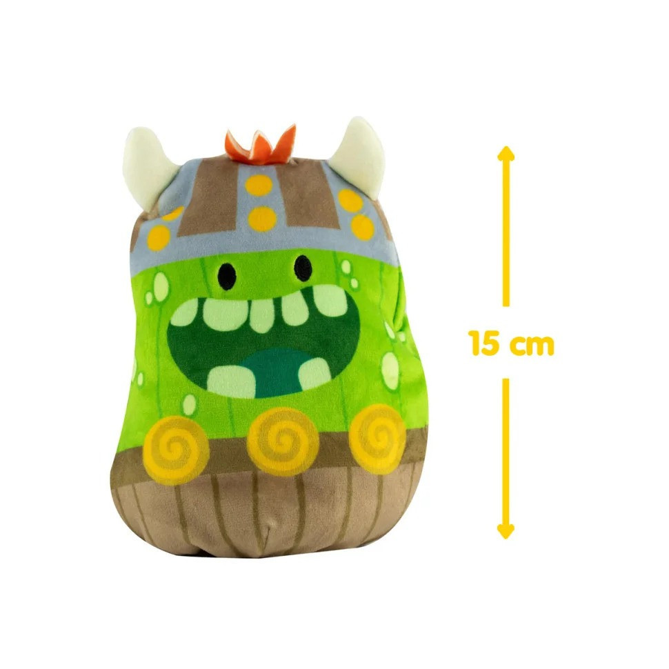 М'яка іграшка 2 в 1 Котик і огірочок Вікінги  Cats Vs Pickles CVP2200-1 Вінниця - фото 4