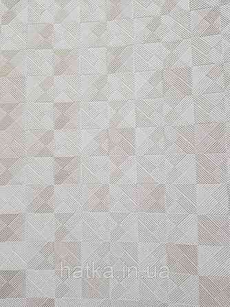 Обои виниловые на флизелине AdaWall Beta 1.06х10 геометрия фигуры квадраты бежевые 3д 1103-3 Киев