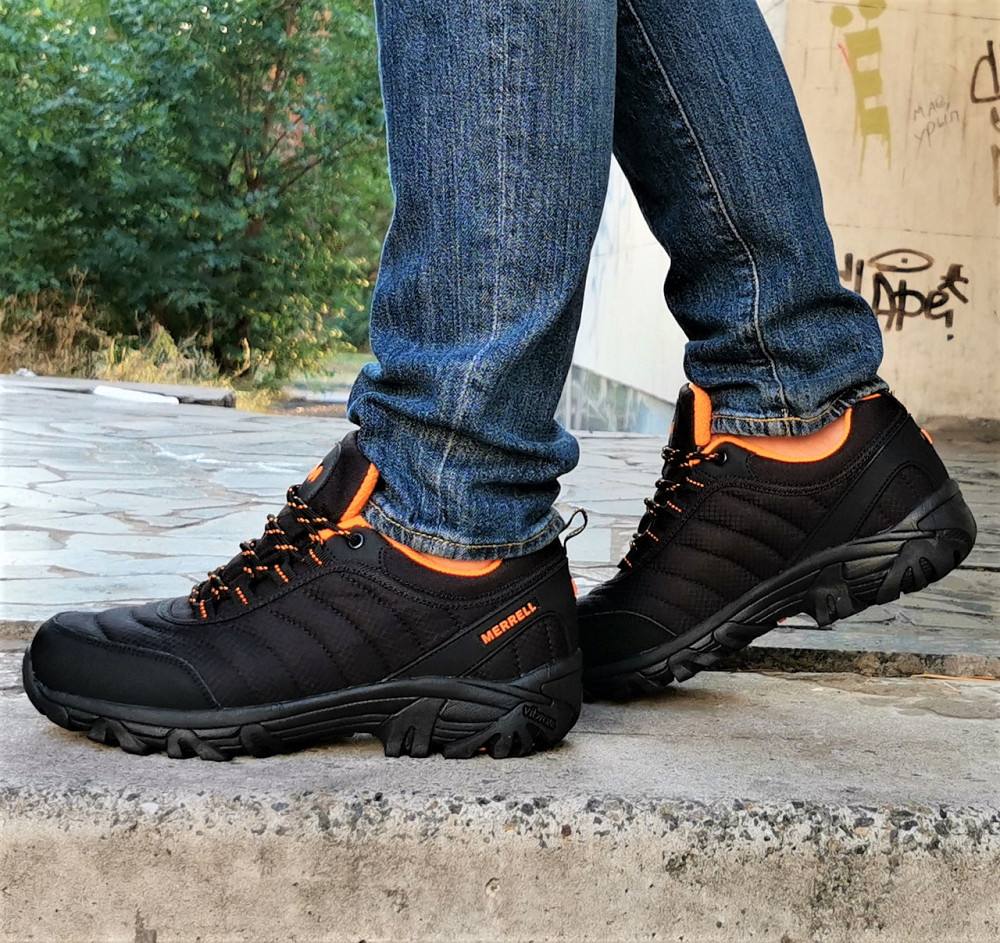 Кроссовки MERRELL ТЕРМО Gore-Tex Мужские Чёрные с Оранжевым Меррелл (размеры: 41,42) Видео Обзор Днепр - изображение 8