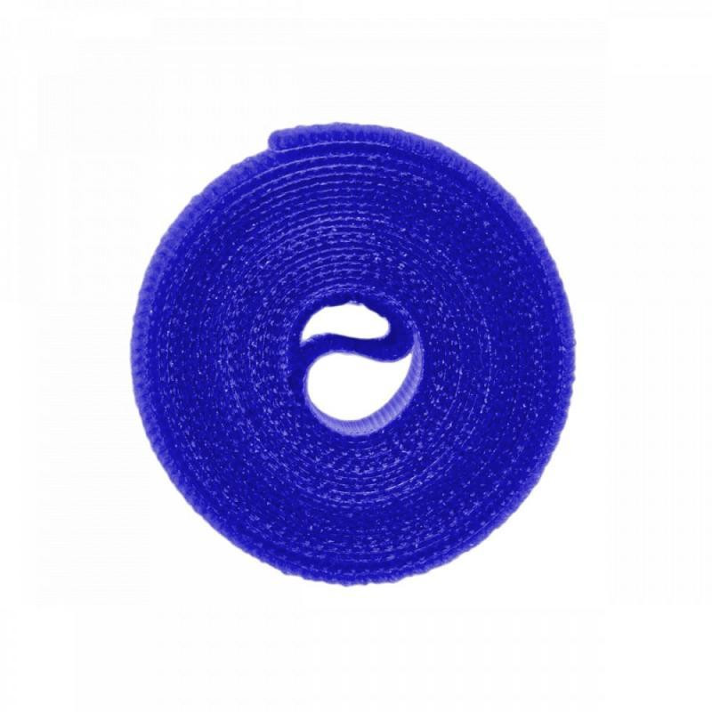 Багатофункціональна стрічка, Т рулон на липучці, 12 мм х 2 м, синя, HLT1202/BL Київ - фото 1