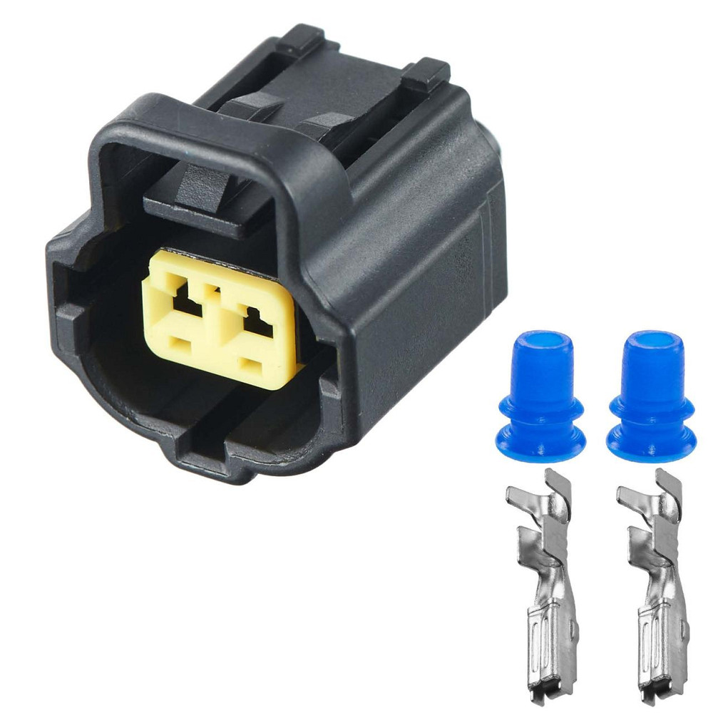 Роз'єм конектор 2-кон., Дат, Температури, 184000-1, 90980-10734, 3U2Z-14S411-HVA, WPT-357, Daewoo, Ford, Lexus, Mazda, Toyota Київ - фото 1