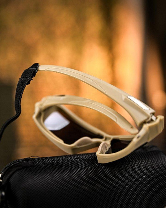 СОЛНЦЕЗАЩИТНЫЕ ОЧКИ ТАКТИЧЕСКИЕ   кайот    ПП7827 Одесса - изображение 5