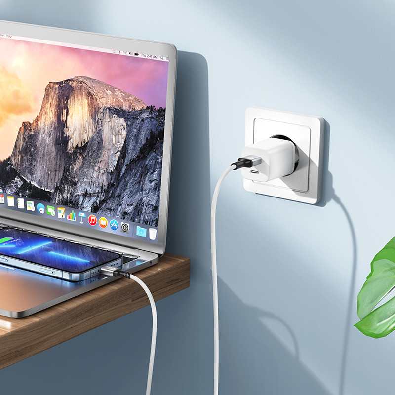 Кабель BOROFONE BX83 iP Famous silicone charging data cable White Одеса - фото 4