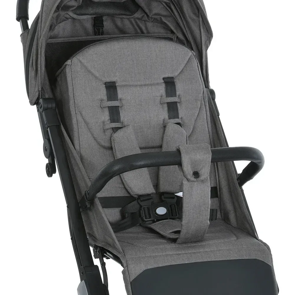 Коляска дитяча FLASH Chocolate прогулянкова з чохлом на ніжки Коричнева (M 5727-1) Чернигов - изображение 8