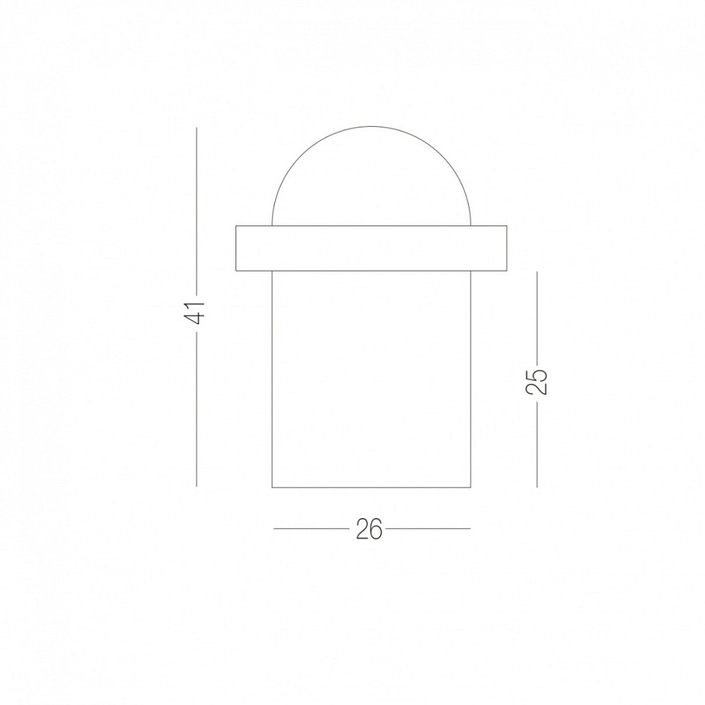УПОР ПІДЛОГОВИЙ ДЛЯ ДВЕРЕЙ M-38L SN МАТОВИЙ НІКЕЛЬ Київ - фото 2