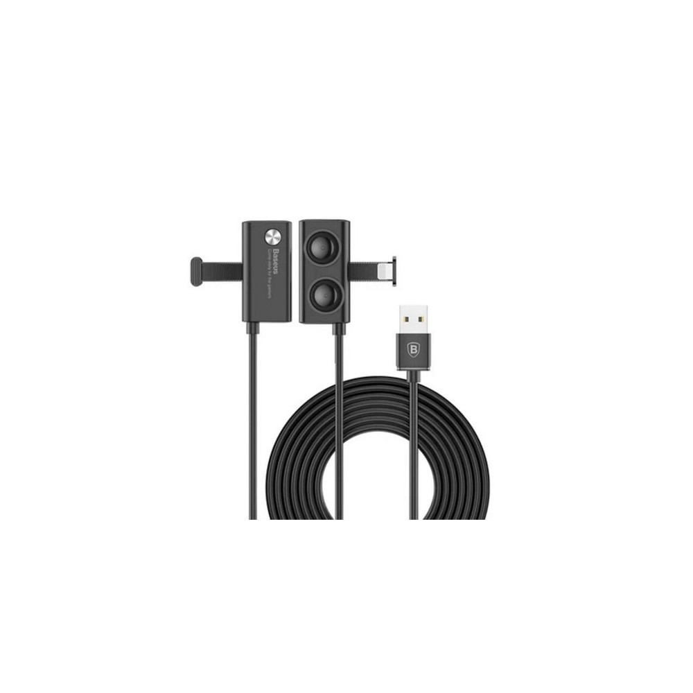 Кабель BASEUS CALXP-B01 Gaming Suction Cup Lightning Cable 2M черный Киев - изображение 1