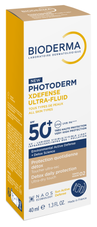 Биодерма Фотодерм XDefense Икс Дефенс тональный ультрафлюид  SPF50+ тон 02 40мл Днепр