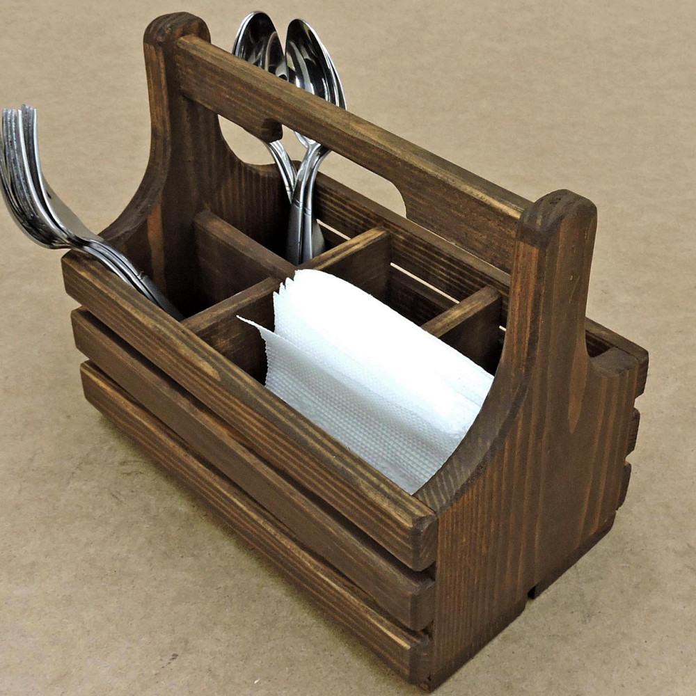 Підставка для столових приладів "Райсо" капучино Миколаїв - фото 1