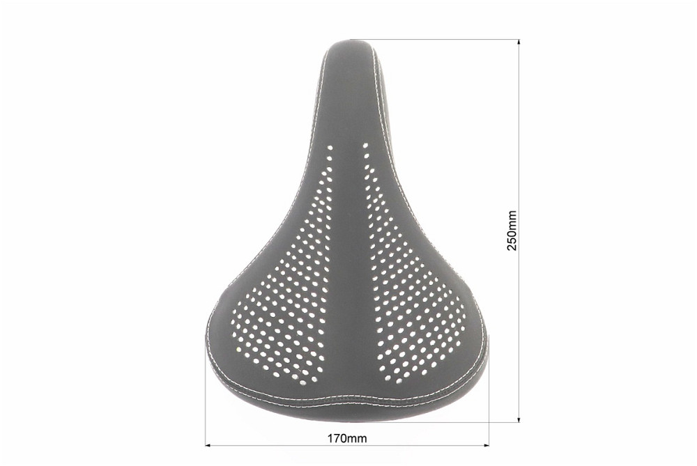 Сидіння MTB 250x170мм, чорне GS-509 Київ - фото 3