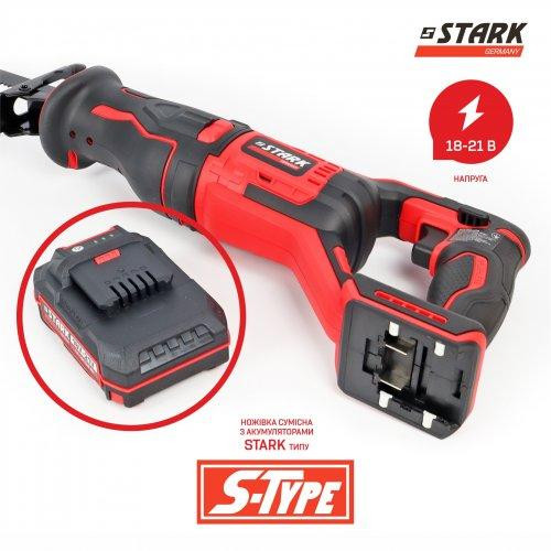 Ножівка акумуляторна Stark CRS-2000 B Body (без АКБ та ЗП) Одесса - изображение 6