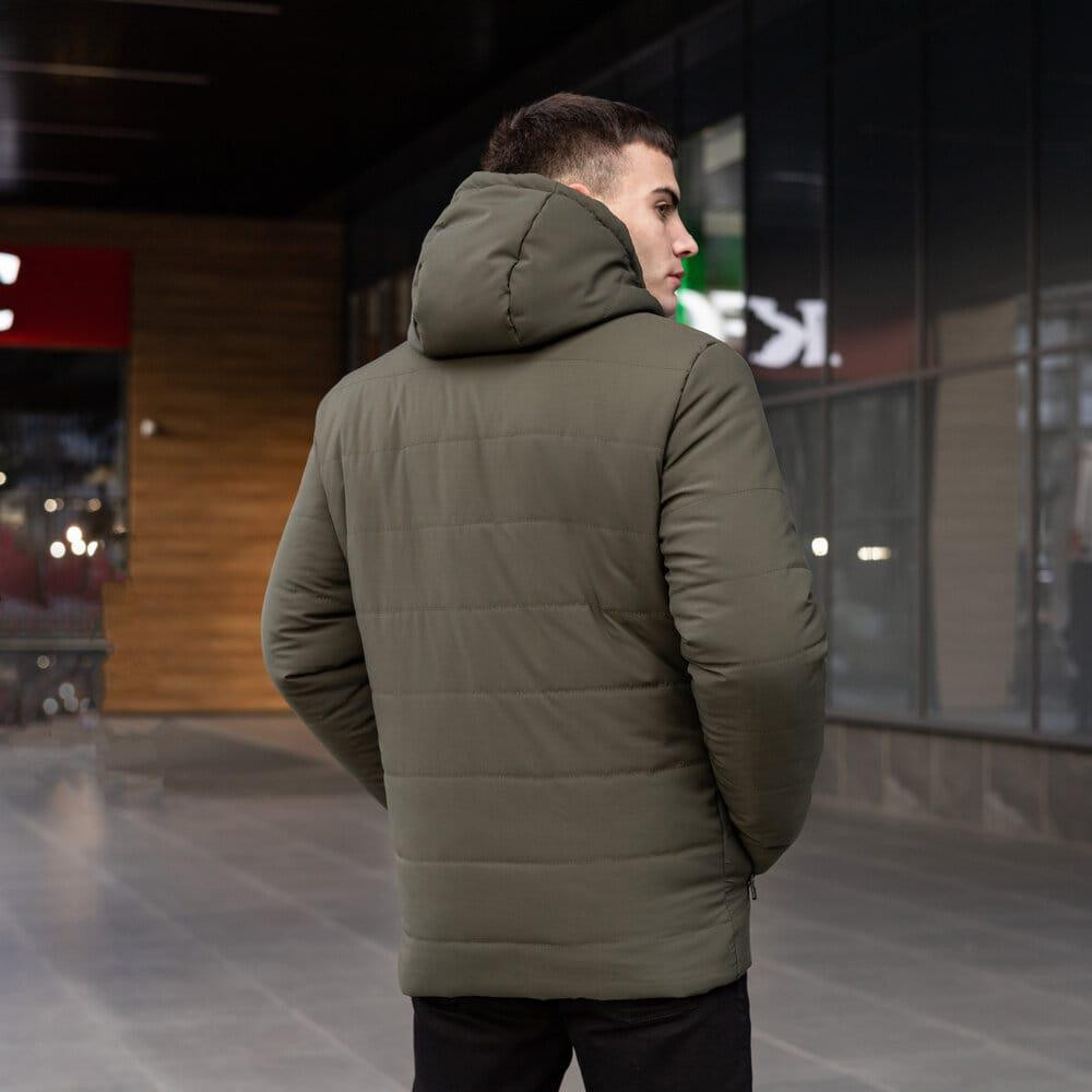 Чоловіча зимова Куртка з капюшоном Pobedov Winter Jacket Dzen Київ - фото 8