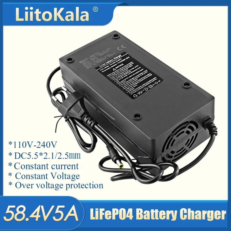 Зарядное устройство для аккумулятора LiitoKala Lii-58.4V/5A LiFePO4 Винница - изображение 2