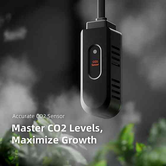 Датчик для индор выращивания растений Spider Farmer GGS Sensor Pro 4в1 для CO2 VPD PPFD температура, Киев