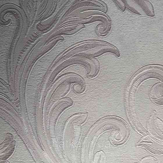 Шпалери вінілові на паперовій основі Sirpi Italian Silk 7 вензель бузковий великий основа під штукатурку Київ