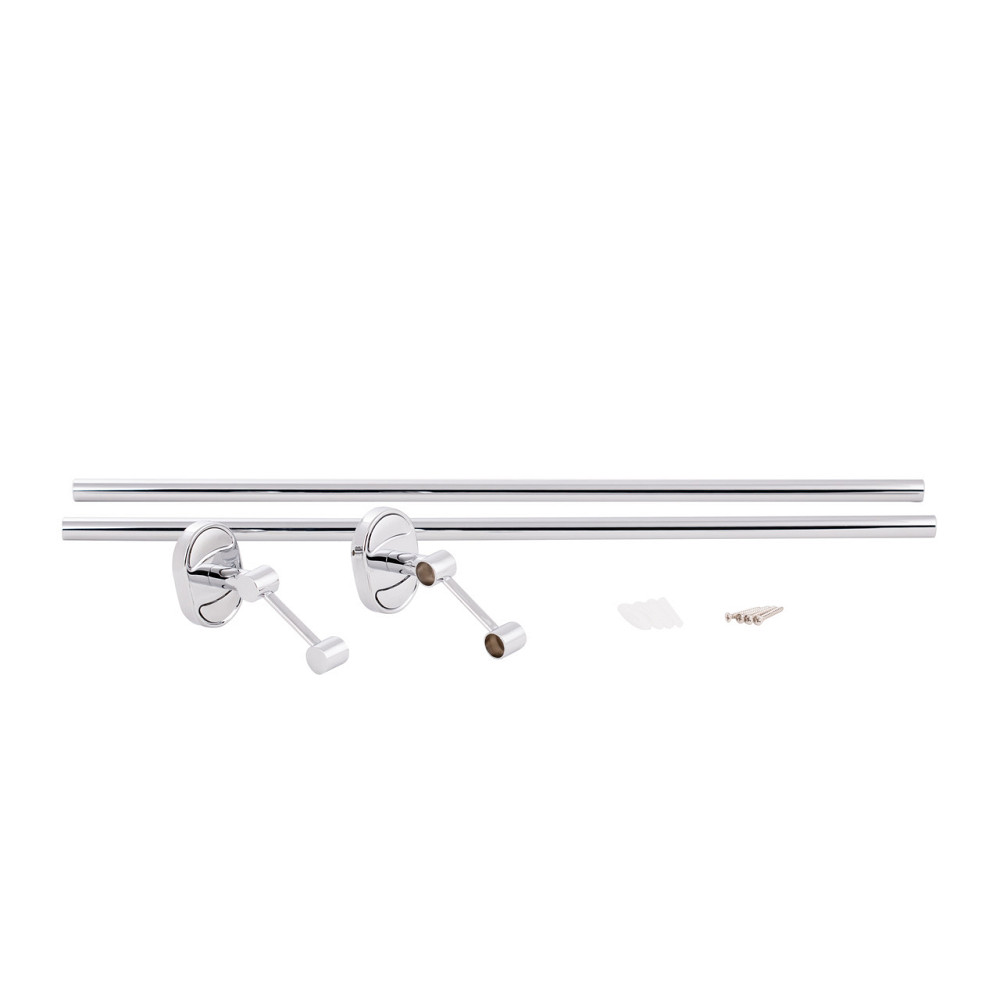 Держатель для полотенца Lidz Oreo 0102 двойной LDORE0102CRM22082 Chrome Киев - изображение 4