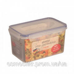 Контейнер для хранения Axentia 2л прямоугольный с крышкой прозрачный пластик (230706) Киев - изображение 1