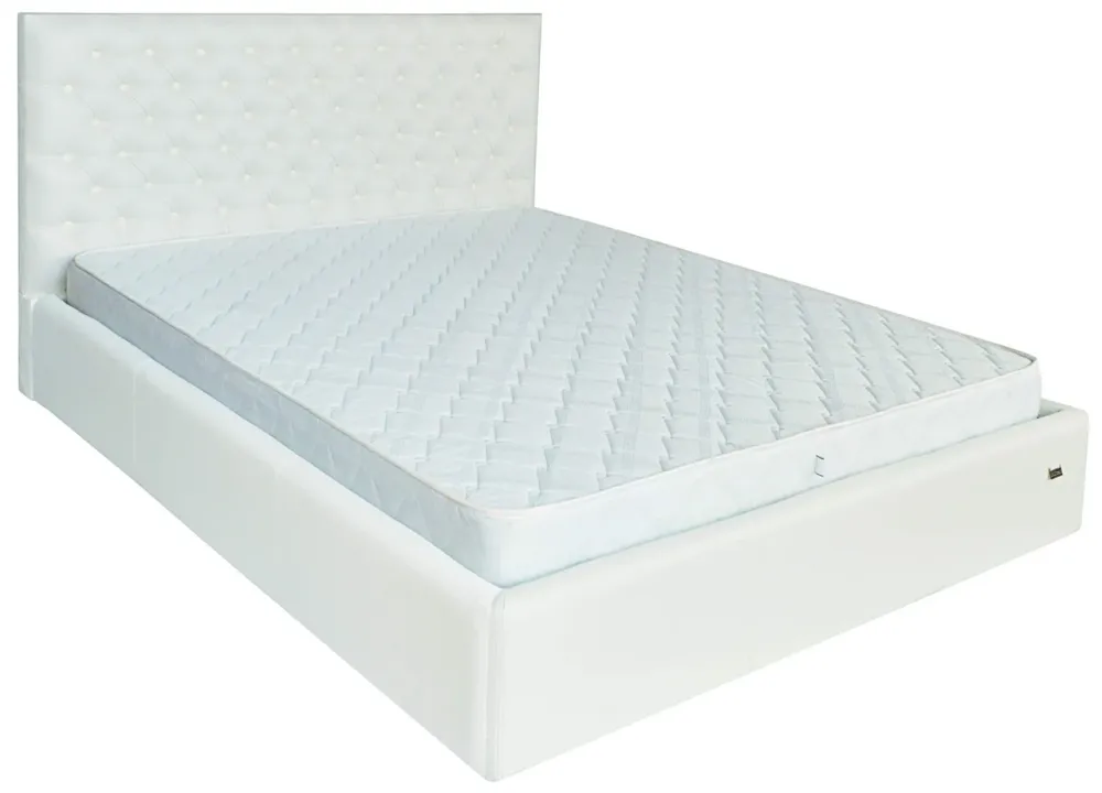 Ліжко Cambridge Comfort 120 х 200 см Boom 01 З підйомним механізмом та нішою для білизни Білий Дніпро - фото 10