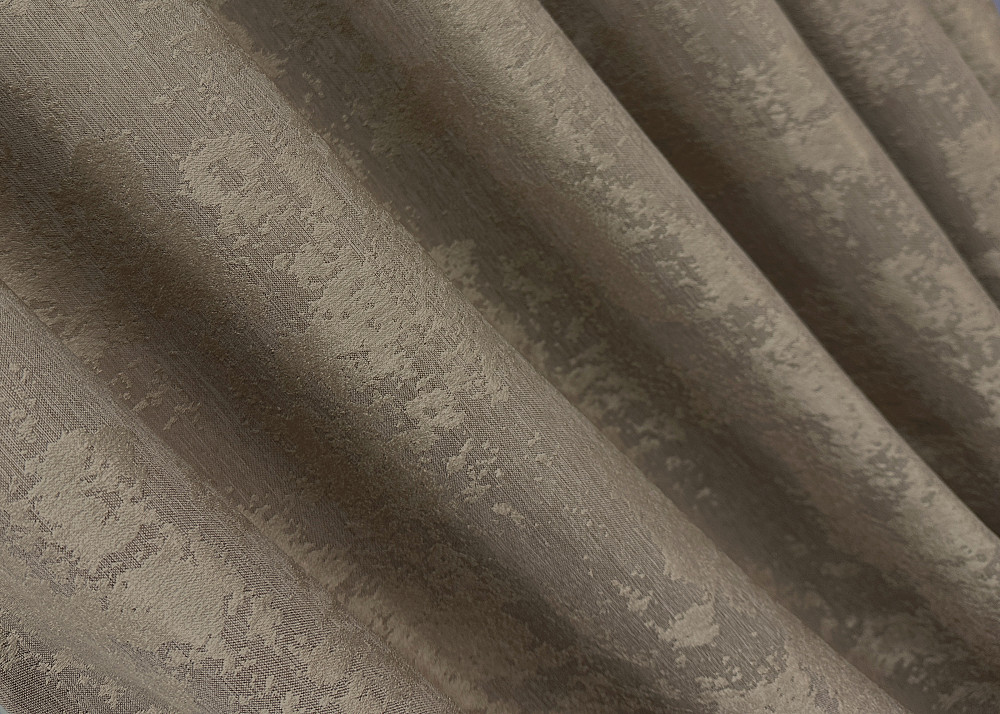 Комплект готових штор VR-Textil Жакард Sultan № 874ш Какао 150х270 см 2 шт (33-0576) Київ - фото 6