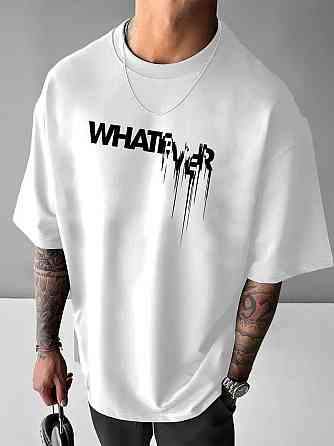 Футболка чоловіча с принтом  44 Біла 2634325738 Дніпро