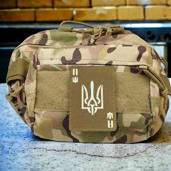 Туз з гербом Laser Cut койот шеврон / патч Київ