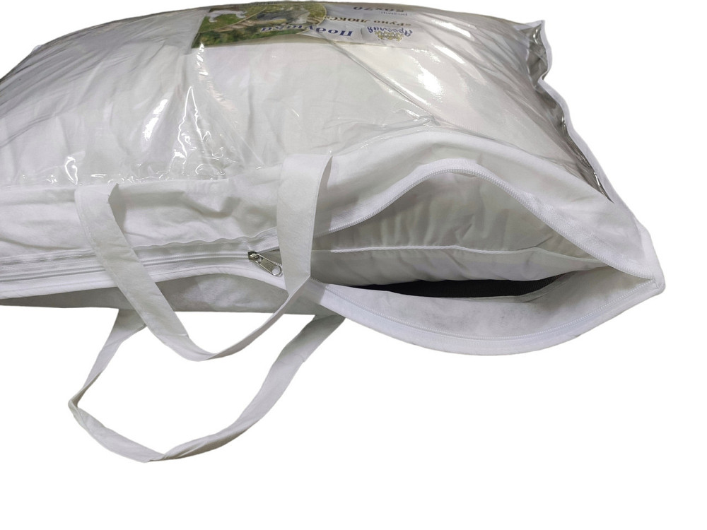 Подушка Руно люкс 70х70 вовна + пух Київ - фото 2