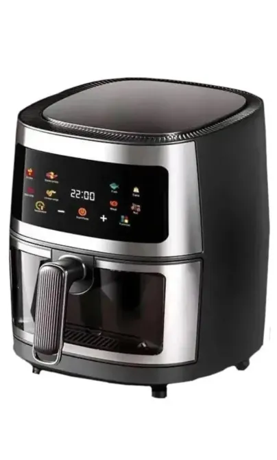 Багатофункціональна електрична фритюрниця Zepline ZP-111, сріблястого кольору, 7 л, 4000 Вт. Одеса - фото 3