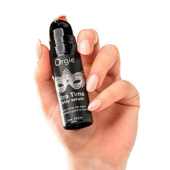 Сироватка-пролонгатор Orgie Xtra Time Delay Serum, 15 мл, без анестетиків, на силіконовій основі Sex Aura Київ