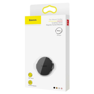 Универсальный автодержатель Baseus Small ears series Magnetic suction bracket (Flat type) black (SUER-C01) Винница - изображение 6