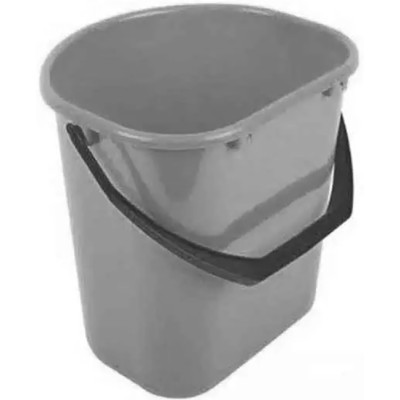 Ведро хозяйственное Ламела Пристенное Металлик 12 л (лмл 648/металік) Винница - изображение 1