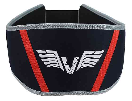 Пояс VNK Neoprene XL для важкої атлетики неопреновий фітнес бодібілдинг підтримка спини спорт Київ