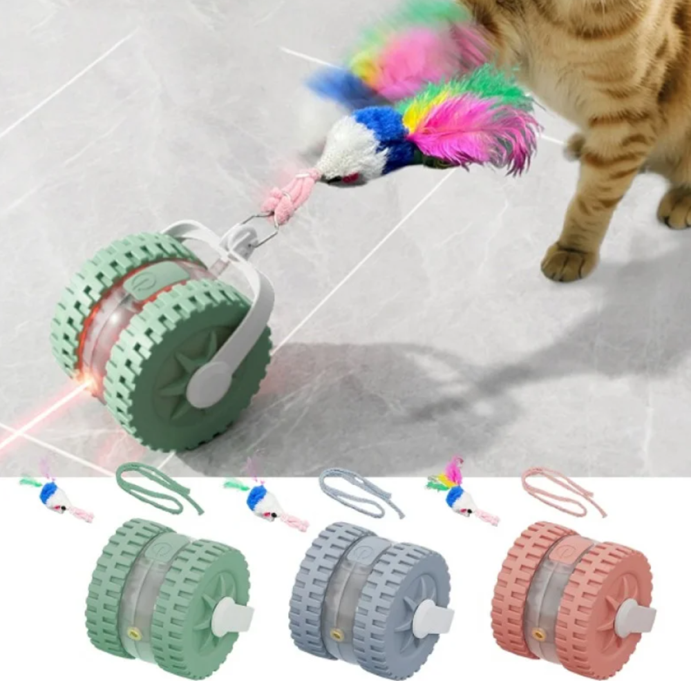 Интерактивная игрушка для котов с лазером, автоматическая, для активных игр и тренировки охоты Одесса - изображение 3