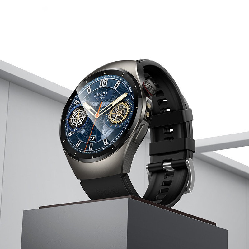 Смарт-часы HOCO Y40 38mm. 315 mAh. IP68 Smart watch(call version) Black Одесса - изображение 9
