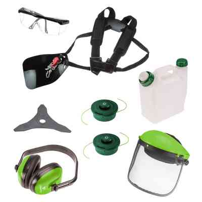 Триммер садовый Verto бензиновый 42.7куб см, 1.2л.с., леска 46см, чем 25.5см, 7.3кг (50G491) Винница