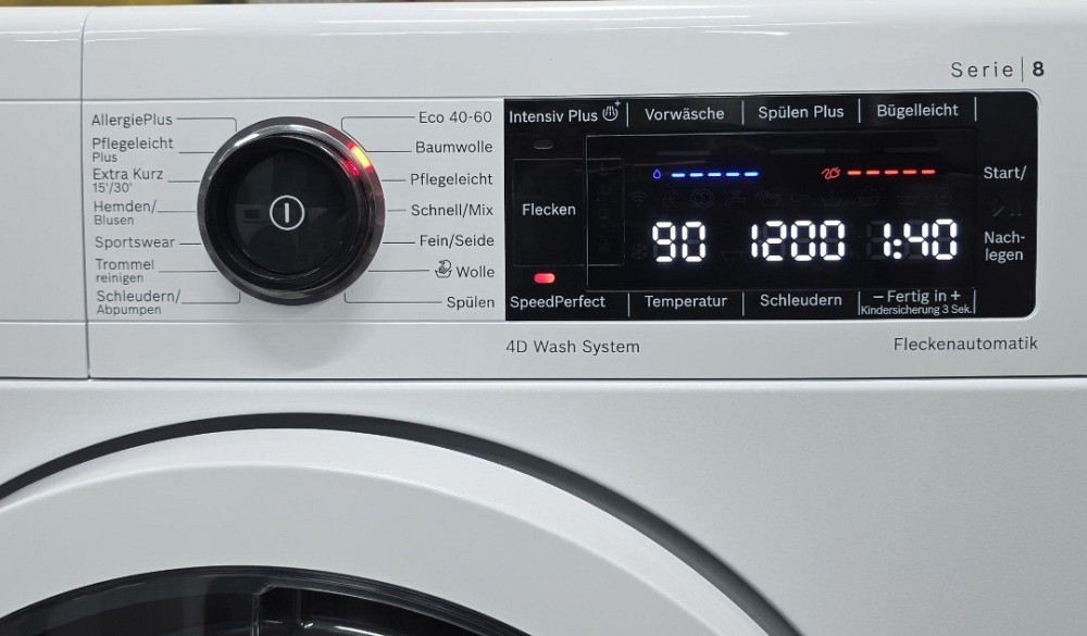 НОВА Пральна машина Bosch на 9кг SERIE 8 стан нового 2024р. Харьков - изображение 4