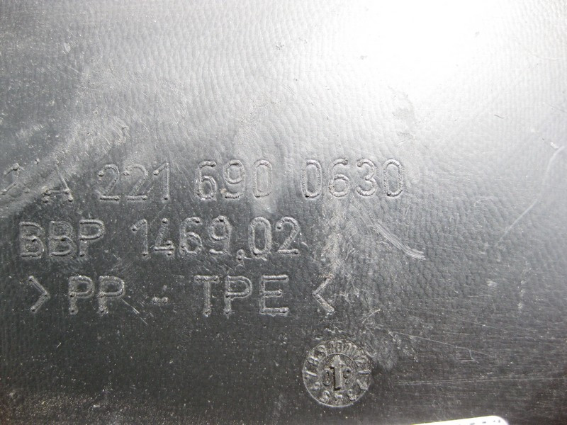 Mercedes-Benz  A2216900630 Підкрилок передній правий задня частина S-Class W221 Одесса - изображение 4