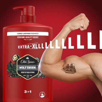 Гель для душу Old Spice Bearglove 1000 мл (8700216610933) Вінниця - фото 3